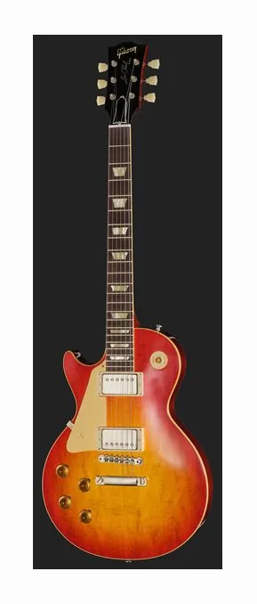 Gibson LP 58 Standard WC LH VOS, główka z kluczami i logo