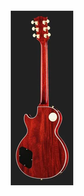 Gibson LP Custom HPT Trans Wine Red#1, profil boczny korpusu