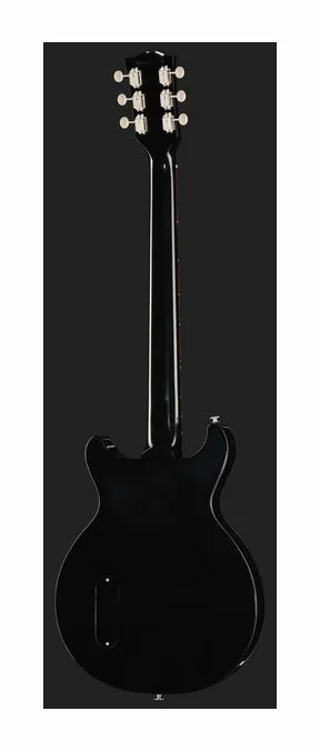 Gibson LP Junior Double Cut Ebony, linie korpusu z góry