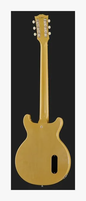 Gibson LP Junior 58 DC TVY VOS LH, tył korpusu