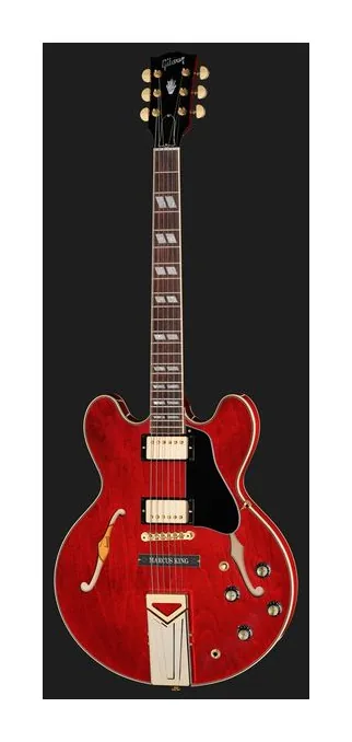 Gibson Marcus King ES-345 Sixties Ch., przetworniki i gałki regulacji