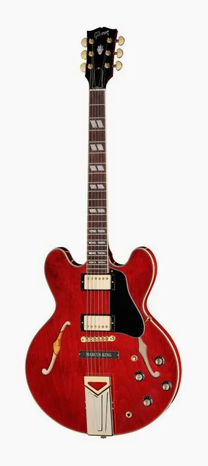 Gibson Marcus King ES-345 Sixties Ch. z bliska od przodu