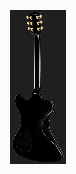 Gibson RD Custom Ebony, korpus i lakier z bliska