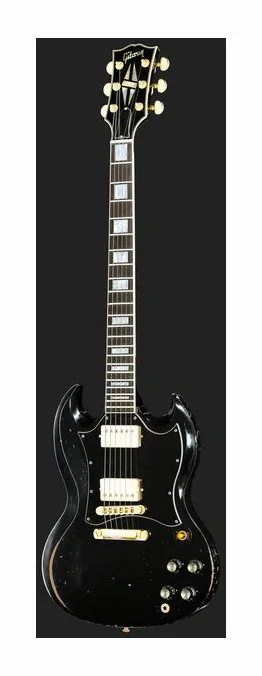 Gibson SC Custom EB Batwing HA CS, profil boczny korpusu