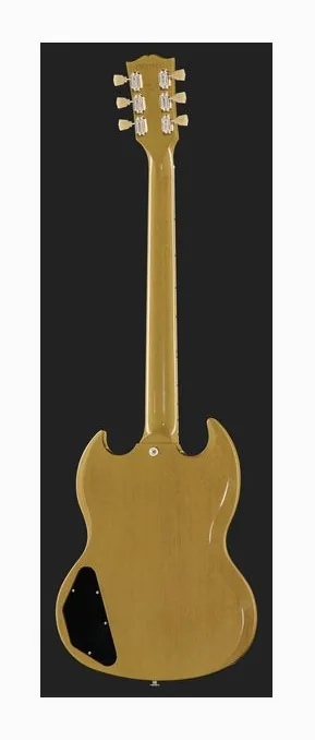 Gibson SG 61 Standard TV Y, główka z kluczami i logo