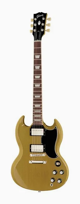 Gibson SG 61 Standard TV Y sfotografowana frontalnie