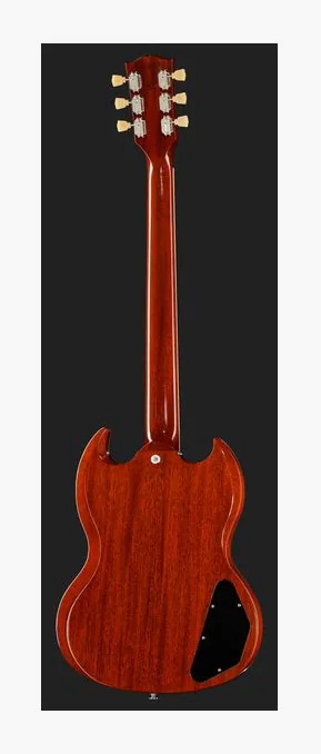 Gibson SG ´61 Standard VC LH, linie korpusu z góry