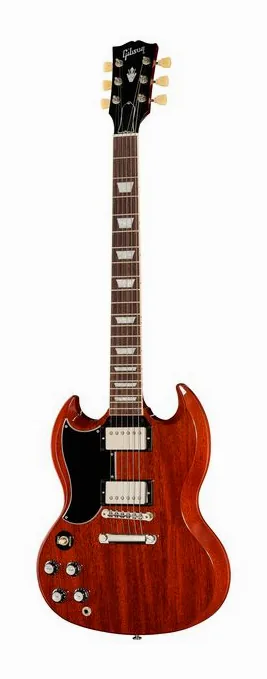 Gibson SG ´61 Standard VC LH z bliska od przodu