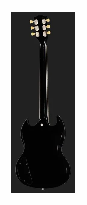 Gibson SG ´61 Standard Pelham Blue, korpus i lakier z bliska