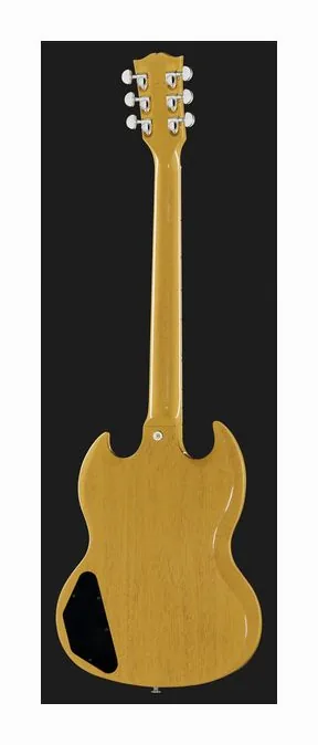 Gibson SG Standard ´64 Maestro PB LA, główka z kluczami i logo