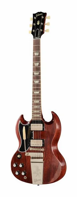 Gibson SG Standard TV Yellow z bliska od przodu