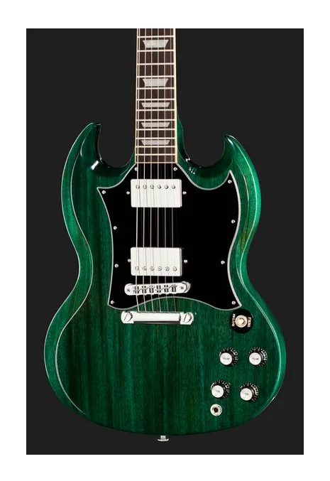 Gibson SG Standard '61 Faded VCS ujęta od przodu na neutralnym tle