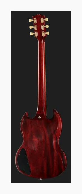 Gibson SG Standard Pelham Blue B., profil boczny korpusu
