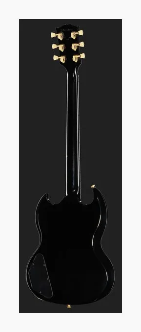 Gibson SG Supreme TEB, główka z kluczami i logo