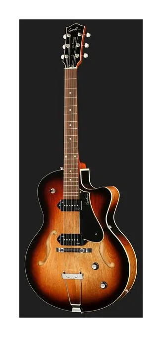 Godin 5th Ave Kingpin II VB, gryf i podstrunnica z boku