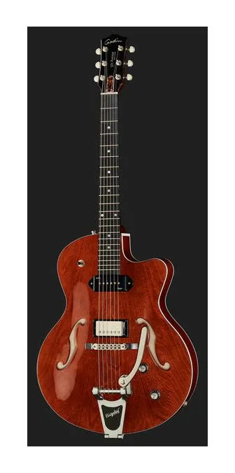 Godin 5th Avenue Kingpin Cognacburst sfotografowana frontalnie
