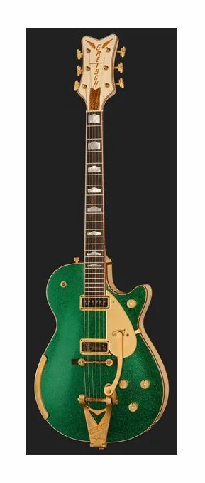 Gretsch 6134CST 55 Penguin LPB Relic ujęta od przodu na neutralnym tle