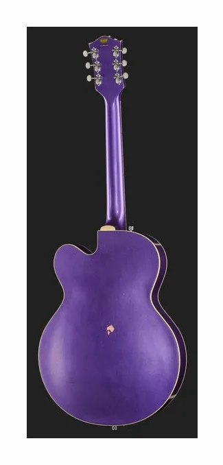 Gretsch 6120CST 59 Purple Relic, gryf i podstrunnica z boku