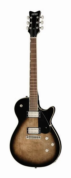 Gretsch Electromatic Jet BF ujęta od przodu na neutralnym tle
