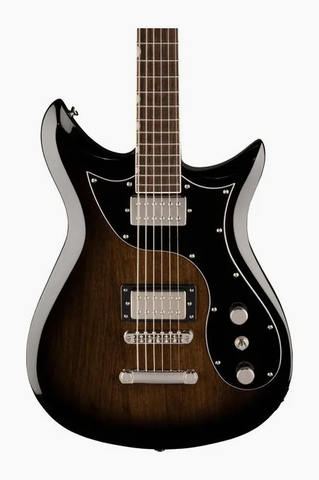 Gretsch EMTC CVT Baritone BRSTL FOG, tył korpusu