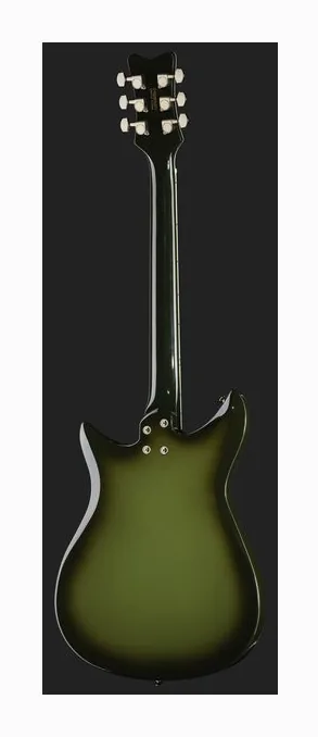 Gretsch EMTC CVT Baritone BRSTL FOG z bliska od przodu
