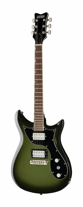 Gretsch EMTC CVT WYCHWD GRN widziana od przodu