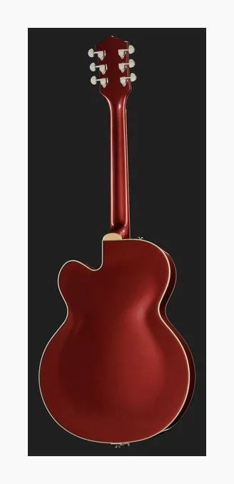 Gretsch G2420T STRML HLW SC BRNDWN, linie korpusu z góry
