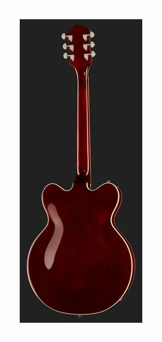 Gretsch G2622 STRML CB DC GNMTL, tył korpusu
