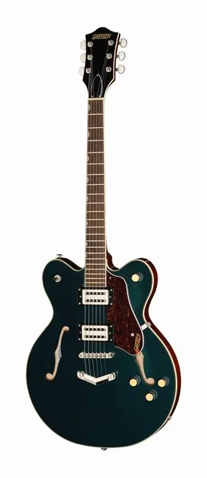 Gretsch G2622 STRML CB DC MD SPH ujęta od przodu na neutralnym tle