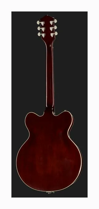 Gretsch G2622T STRML CB DC DENM ujęta od przodu na neutralnym tle