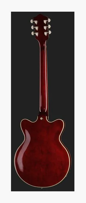 Gretsch G2655 STRML CB JR DC BLK, mostek i klucze strojcze