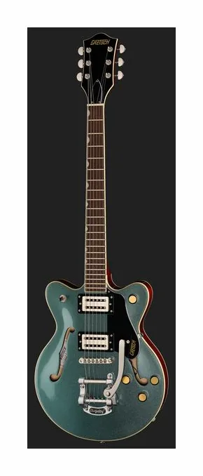 Gretsch G2655T STRML CB JR DC GNMTL, przełącznik przetworników i gniazdo wyjściowe