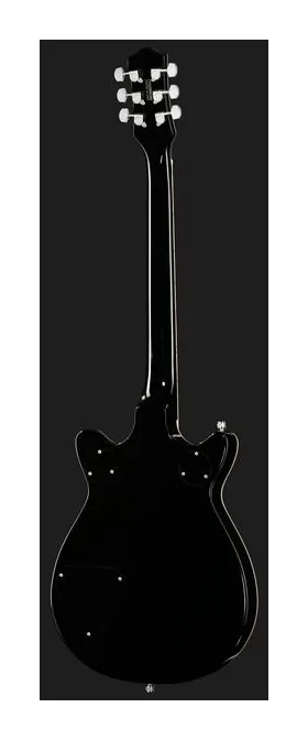 Gretsch G5222 EMTC D.Jet BT BLK, główka z kluczami i logo