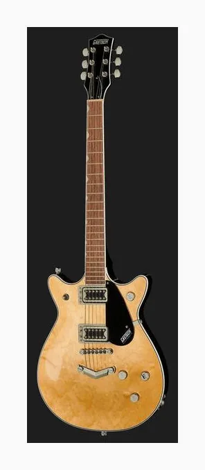 Gretsch G5222 EMTC D.Jet BT BLK z bliska od przodu