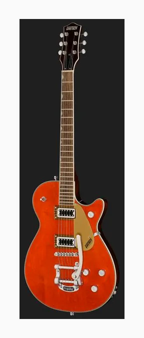 Gretsch G5230 T EMTC JET FT ORG, linie korpusu z góry