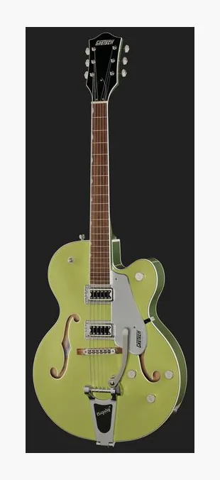 Gretsch G5420T EMTC CLS HLW VWT/GRY z bliska od przodu