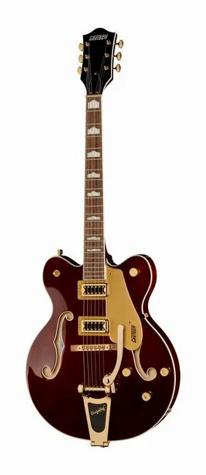 Gretsch G5422TG Electromatic WS ujęta od przodu na neutralnym tle
