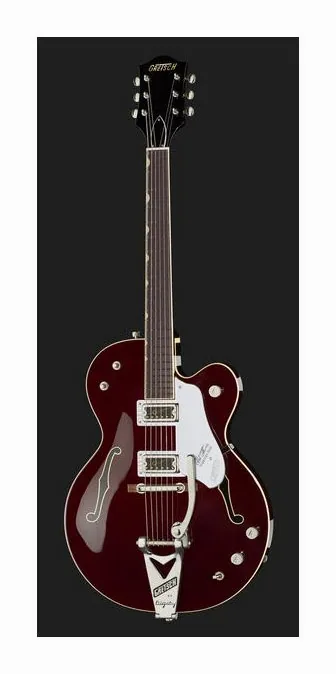 Gretsch G6119T-62VS Chet Atkins, przetworniki i gałki regulacji