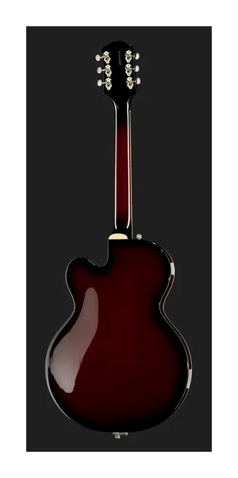 Gretsch G6119T-62VS Chet Atkins, linie korpusu z góry