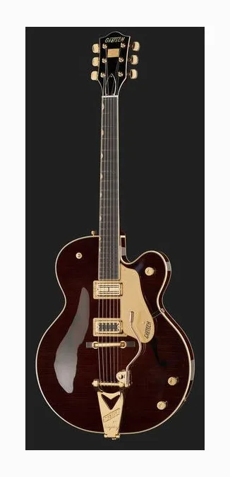 Gretsch G6122T-59VS Chet Atkins CG WS, główka z kluczami i logo