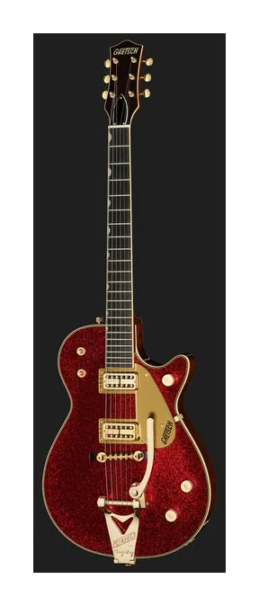 Gretsch G6129TG-59VS Sparkle Jet RD, profil boczny korpusu