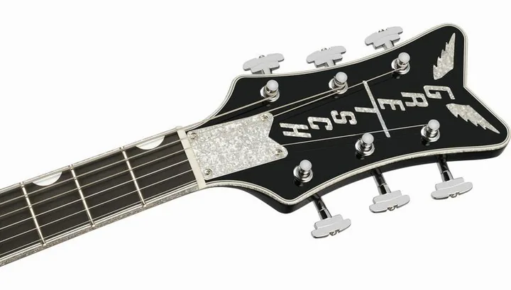 Gretsch G6134T-58 Penguin LTD BLPRL, przełącznik przetworników i gniazdo wyjściowe
