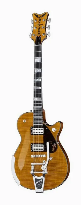 Gretsch G6134TFM-NH Nigel Hendroff AF sfotografowana frontalnie