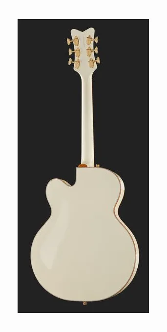 Gretsch G6136-55VS White Falcon, korpus i lakier z bliska