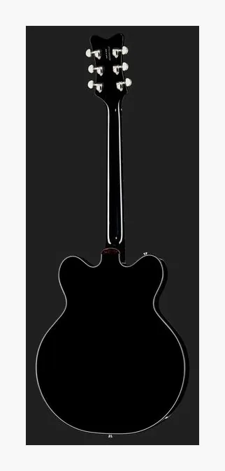 Gretsch G6636-RF Richard Fortus Black, linie korpusu z góry