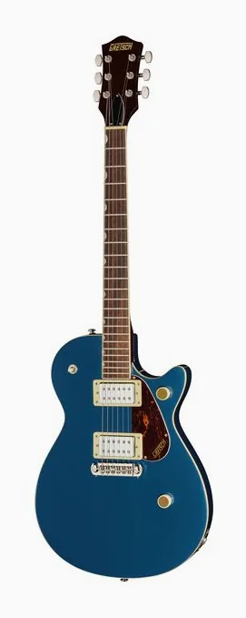 Gretsch Strml Jet Clb DRK DENM z bliska od przodu