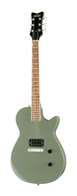 Gretsch STRML JET CLB 1PU OLV DRB widziana od przodu