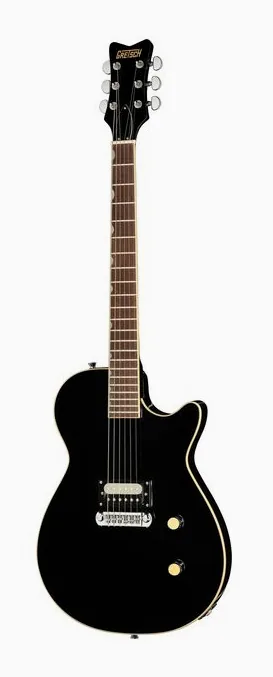 Gretsch STRML JET 1PU JT BLK z bliska od przodu