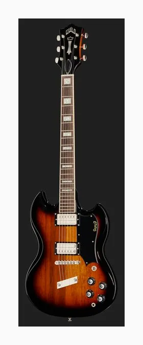Guild Polara Deluxe Canyon Dusk sfotografowana frontalnie