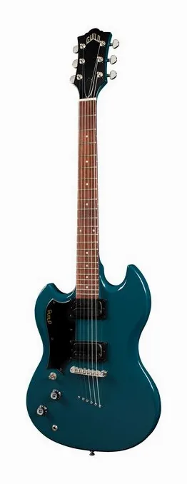 Guild Polara LH Blue Steel, profil boczny korpusu